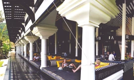 Một góc khu Intercontinental Danang Sun Peninsular Resort - bãi Bắc núi Sơn Trà, Đà Nẵng Ảnh: mai anh - Nam cường