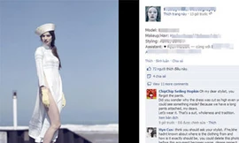 Mẫu Tây mặc áo dài quá sexy khiến giới trẻ bức xúc