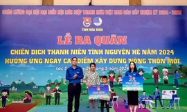 Tuổi trẻ Hòa Bình ra quân chiến dịch thanh niên tình nguyện hè