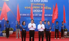 Khởi động Tháng Thanh niên và phát động Tết trồng cây ở Lai Châu
