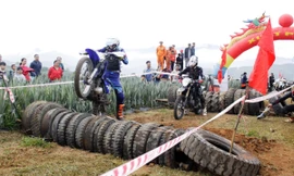 Ấn tượng giải đua mô tô địa hình ở Lai Châu
