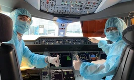 Cất cánh để đưa người lao động Việt Nam tại Guinea Xích đạo về nước