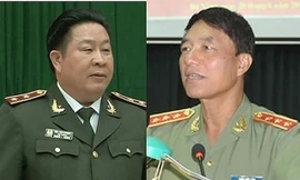 Hai vị cựu Thứ trưởng Công an bị xử lý vì liên quan đến Vũ "nhôm". ảnh: PV