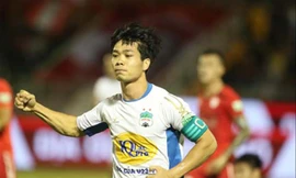 Công Phượng lập cú đúp, song HAGL vẫn thất bại 3-5 trước TPHCM ảnh: PT 