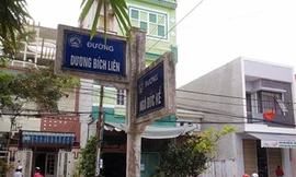 Đà Nẵng là nơi đầu tiên đặt tên đường Dương Bích Liên