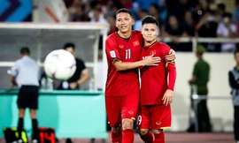 Quang Hải sẽ đối đầu Anh Đức ở trận Siêu cúp QG 2018 Cúp THACO vào ngày 16/2 tới. Ảnh: VSI