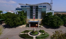 Toàn cảnh trụ sở Công ty Điện lực Bình Thuận 