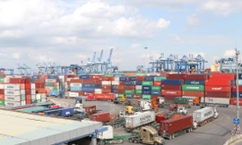 Cảng Cát Lái đã xuất nhiều lô hàng xuân ngay trong đêm 30 tết