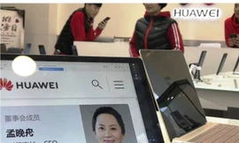 Vụ bắt giữ bà Mạnh Vãn Châu, Phó chủ tịch Huawei đã khiến làn sóng tẩy chay công ty này lan rộng. ảnh: SCMP 