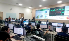 Một góc Trung tâm Công nghệ Thông tin của BHXH Việt Nam. Ảnh: Phạm Thanh