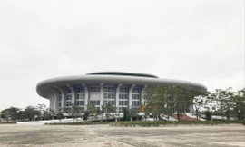 Toàn cảnh Nhà thi đấu thể dục thể thao tỉnh Hà Nam. Ảnh: Trường Phong 