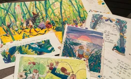 Dế Mèn qua minh họa của Đậu Đũa