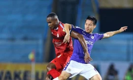 Siêu cúp bóng đá Quốc gia - Cúp THACO 2019 sẽ là nơi đọ sức của đội bóng giàu thành tích - Hà Nội FC, và đội bóng giàu tham vọng - TPHCM. Ảnh: VPF