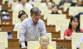 ĐB Trương Trọng Nghĩa đề nghị xem lại việc bán cổ phần nước sạch Sông Đuống cho tỷ phú Thái Lan. Ảnh: Như Ý 