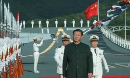 CMC dưới sự lãnh đạo của Chủ tịch Trung Quốc Tập Cận Bình được trao quyền lớn hơn. Ảnh: Xinhua