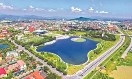 Vĩnh Phúc hướng đến mục tiêu trở thành thành phố trực thuộc Trung ương. Ảnh: như ý 