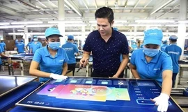 Đại diện các bên cùng thảo luận các nội dung xác minh, điều tra đối với Asanzo tại trụ sở Tổng  cục Hải quan, ngày 28/10