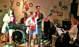 Ban nhạc trẻ của Philippines. ảnh Trần Nguyên Anh