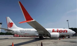 Một máy bay 737 MAX của hãng Lion Air. ảnh: Bloomberg
