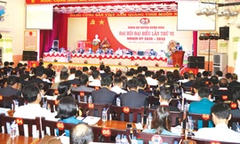 Toàn cảnh Đại hội Đảng bộ huyện Buôn Đôn