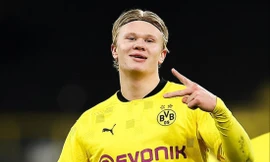 Haaland dẫn đầu danh sách Vua phá lưới Champions League 