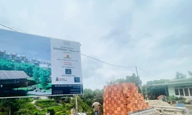 Dự án ‘bánh vẽ’ ở Tây Nguyên tiếp tục làm móng bất chấp lệnh ngừng thi công