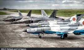 MiG-21 và F-22