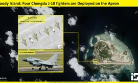 CNN: Trung Quốc đưa tiêm kích J-10 ra Hoàng Sa