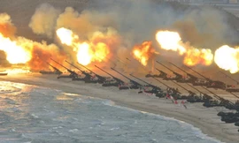 Chiến thuật pháo binh đáng sợ của Triều Tiên