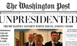 'Báo Mỹ' loan tin tổng thống Trump từ chức