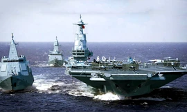 Một mô tả về tàu Type 002 do giới yêu thích quân sự Trung Quốc tung lên mạng