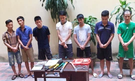 Băng trộm cắp xe máy bị CAQ Đống Đa triệt phá.