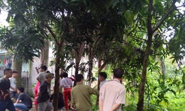 Hiện trường nơi phát hiện thi thể nạn nhân