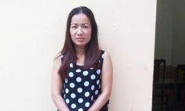 Ninh Thị Thu Hường tại cơ quan điều tra