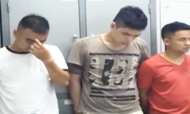 Ba trong số đối tượng trong đường dây cá độ bị bắt giữ.