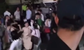 Người đấu giá đất xảy ra xô xát trong cuộc đấu kéo dài từ chiều đến tối