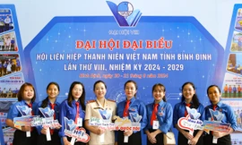 300 đại biểu dự Đại hội Hội LHTN Việt Nam tỉnh Bình Định lần thứ VIII