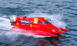 Bình Định đua thuyền máy F1 tốc độ tối đa 250 km/h, các tay đua không được va chạm nhau