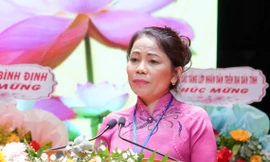 Bà Nguyễn Thị Phong Vũ tái đắc cử Chủ tịch Ủy ban MTTQ Việt Nam tỉnh Bình Định