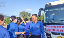 Tuổi trẻ Bình Định và sinh viên Lào chung tay tình nguyện tại địa bàn khó khăn