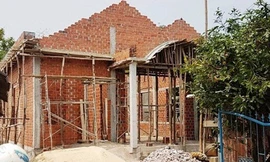 Sập giàn giáo 2 người thương vong ở Bình Định