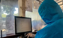 Bình Định dừng hoạt động các chốt kiểm tra y tế trên Quốc lộ. Ảnh: Trương Định