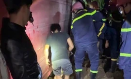 Lật xe khách trong đêm ở Bình Định, nhiều người thương vong