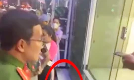 Tạm giữ thanh niên 'cạo trọc đầu mặc đồ thầy tu' cướp tiệm vàng ở Bình Định