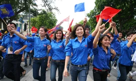 Thanh niên luôn là lực lượng nòng cốt trong mọi phong trào. Ảnh: Xuân Phú