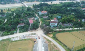 Dự án đường hơn 300 tỷ ì ạch tiến độ vì vướng mặt bằng