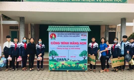 Nhiều công trình măng non chào mừng ngày thành lập Đội