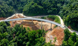 Hình hài quốc lộ 8A sau nâng cấp với nguồn vốn hơn 1.600 tỷ đồng