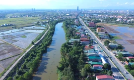 Hình hài thành phố Hà Tĩnh khi vươn mình ra phía biển 