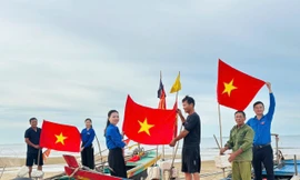 Tuổi trẻ Hà Tĩnh ra quân bảo vệ môi trường biển